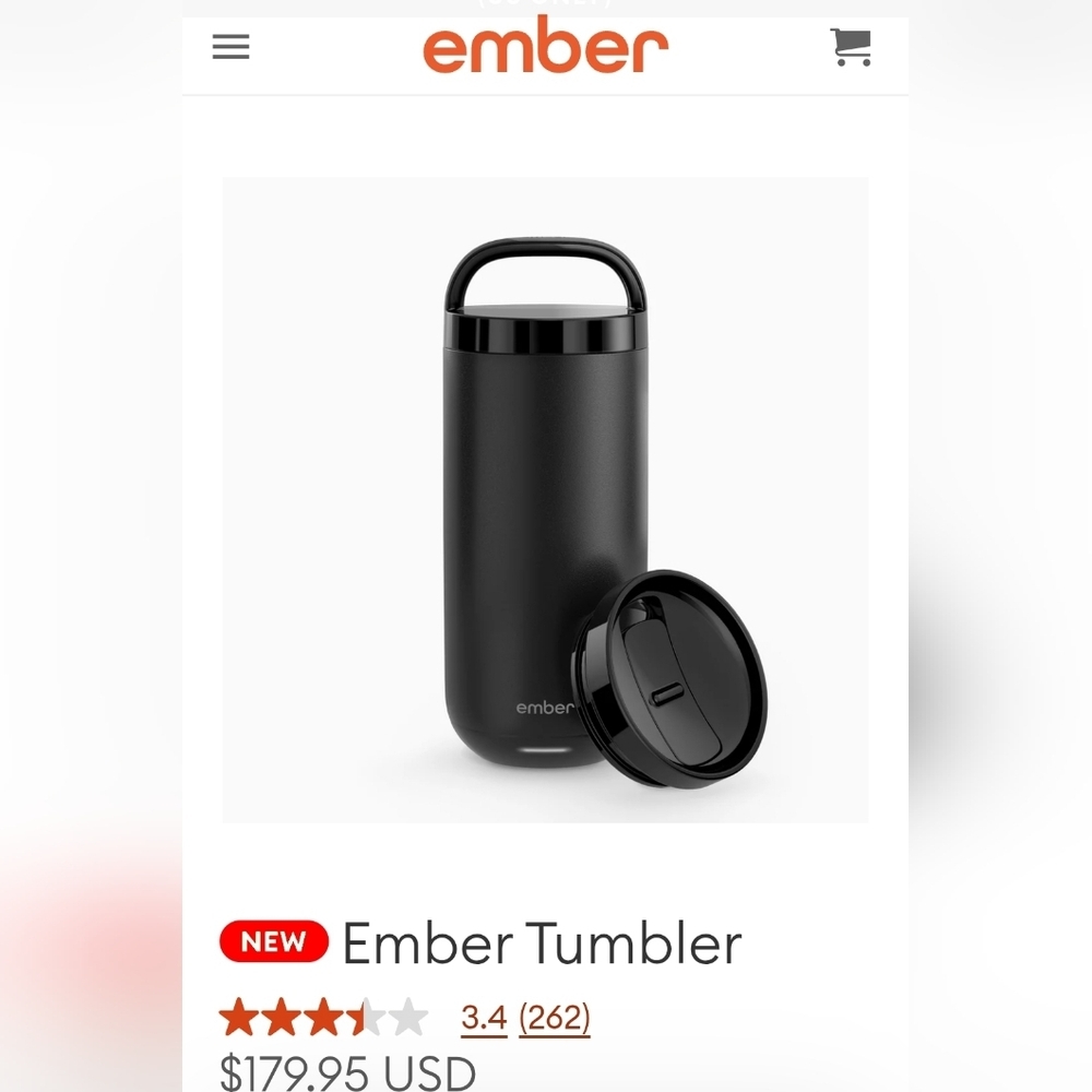 "Ember" Temperature Controlled Tumbler 16OZ FREE SHIPPING! - Picture 9 of 9